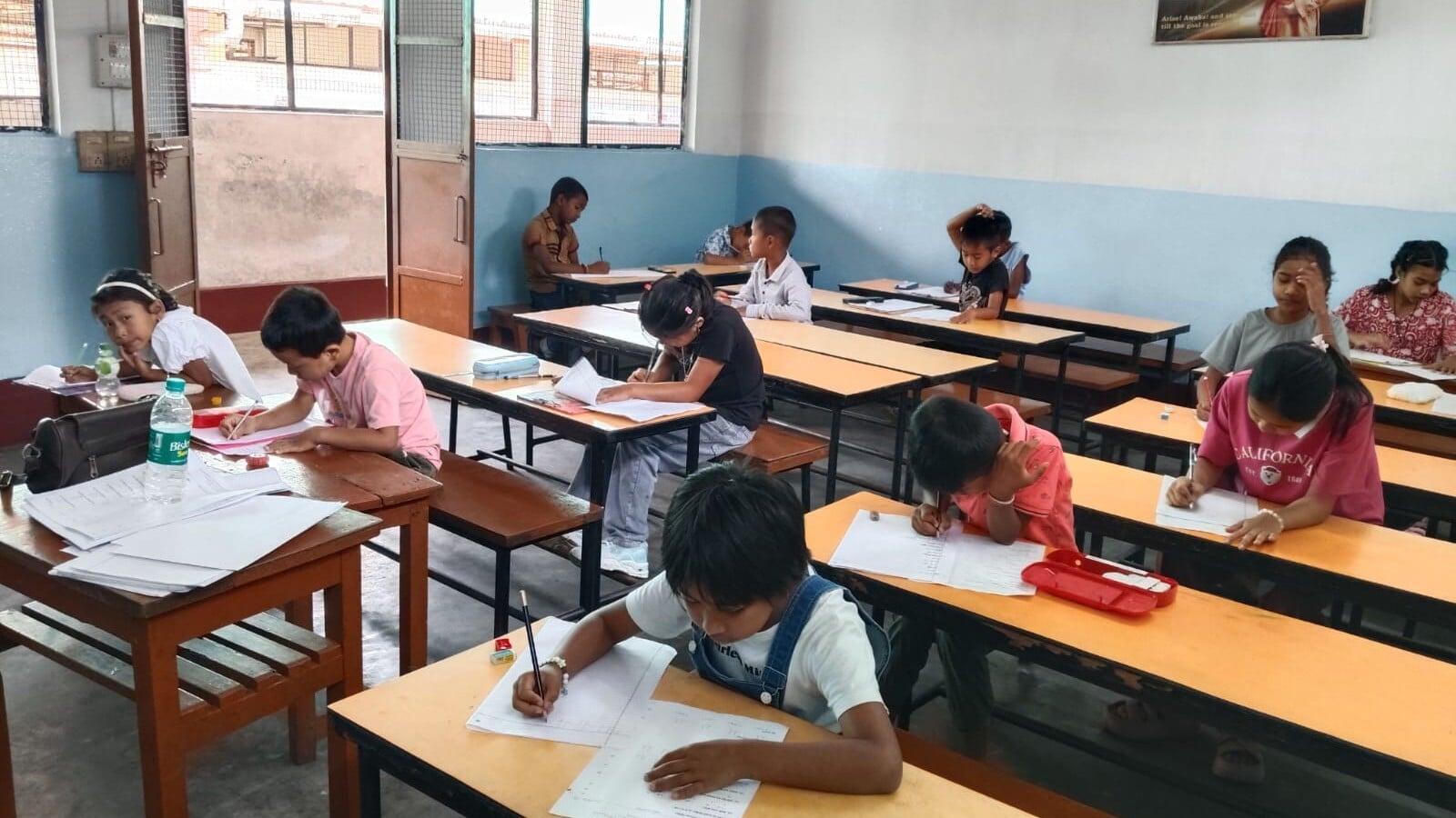 UKG through Class V Admission Test 2026: Sarada Vidyalaya